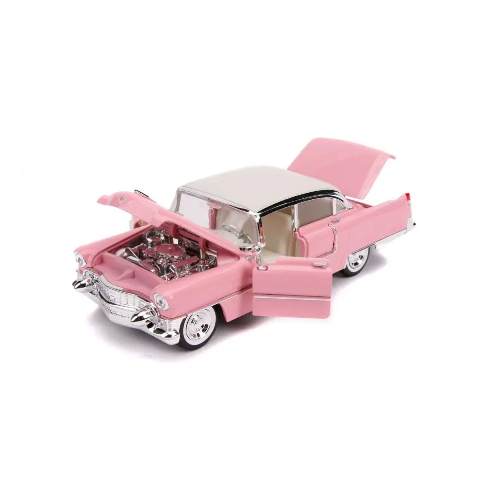 Elvis Presley Hollywood Rides Diecast Model 1/24 1955 Cadillac Fleetwood with figura termékfotó