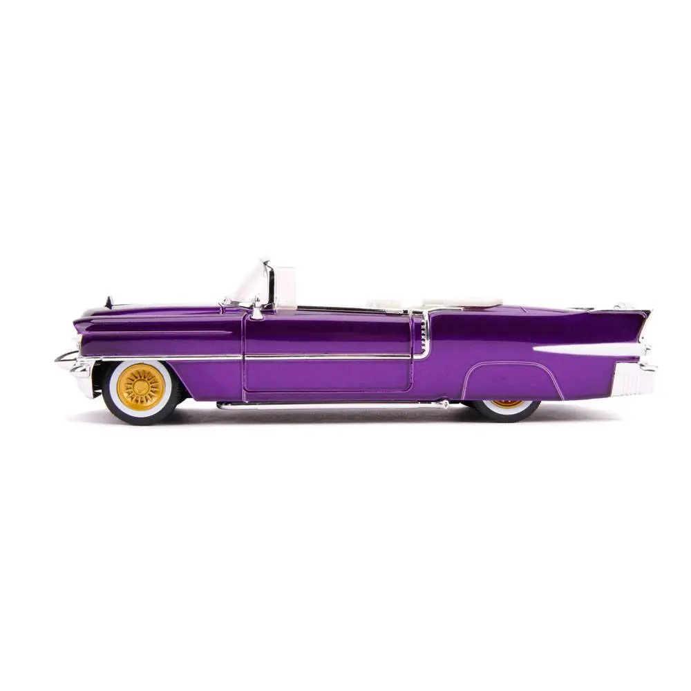 Elvis Presley Hollywood Rides Diecast Model 1/24 1956 Cadillac Eldorado with figura termékfotó