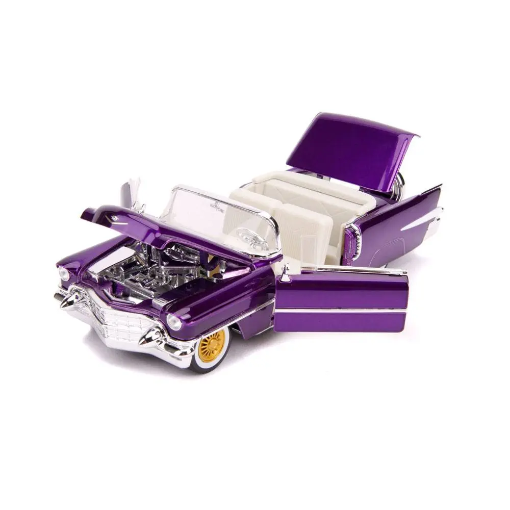 Elvis Presley Hollywood Rides Diecast Model 1/24 1956 Cadillac Eldorado with figura termékfotó