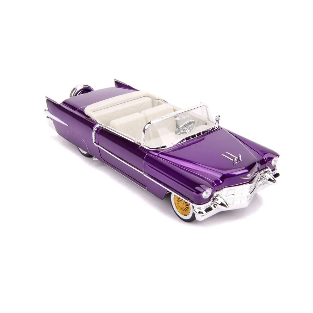 Elvis Presley Hollywood Rides Diecast Model 1/24 1956 Cadillac Eldorado with figura termékfotó
