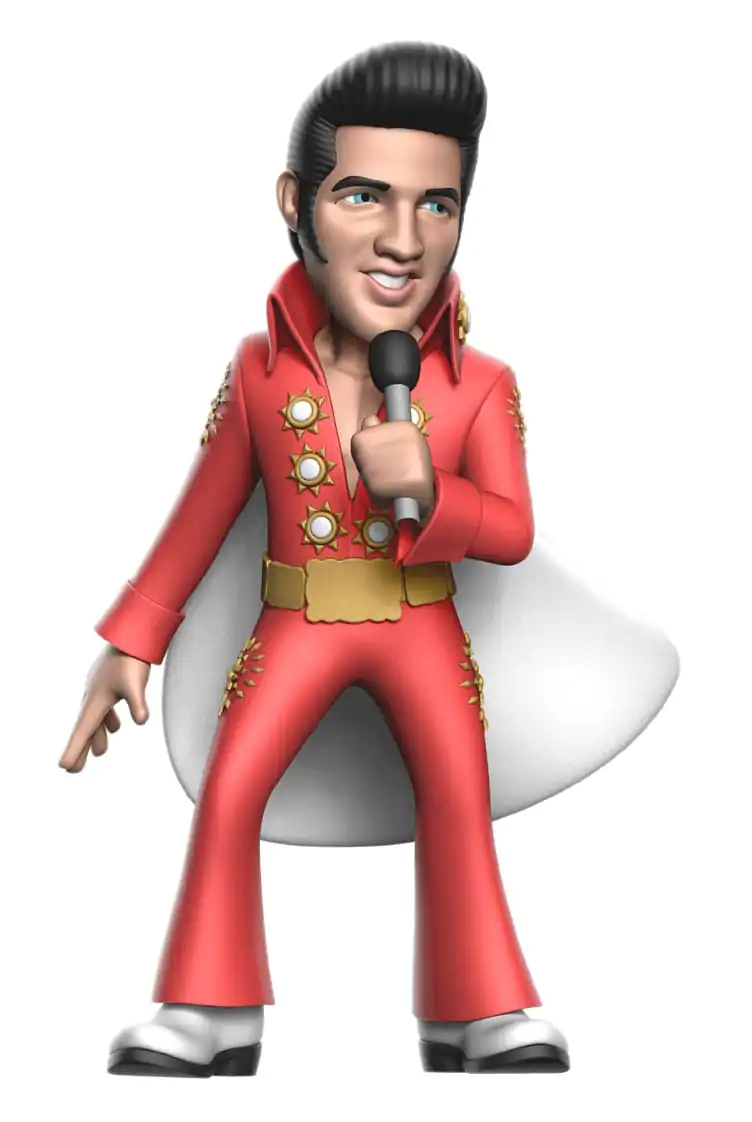 Elvis Presley Minix figura Elvis Red Suit 12 cm termékfotó