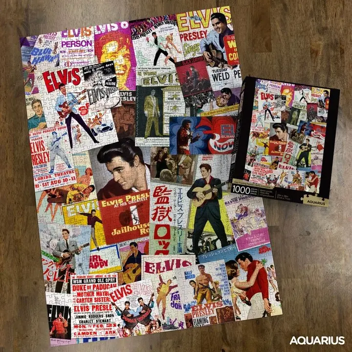 Elvis Presley Movie Poster Collage puzzle (1000 darab) termékfotó