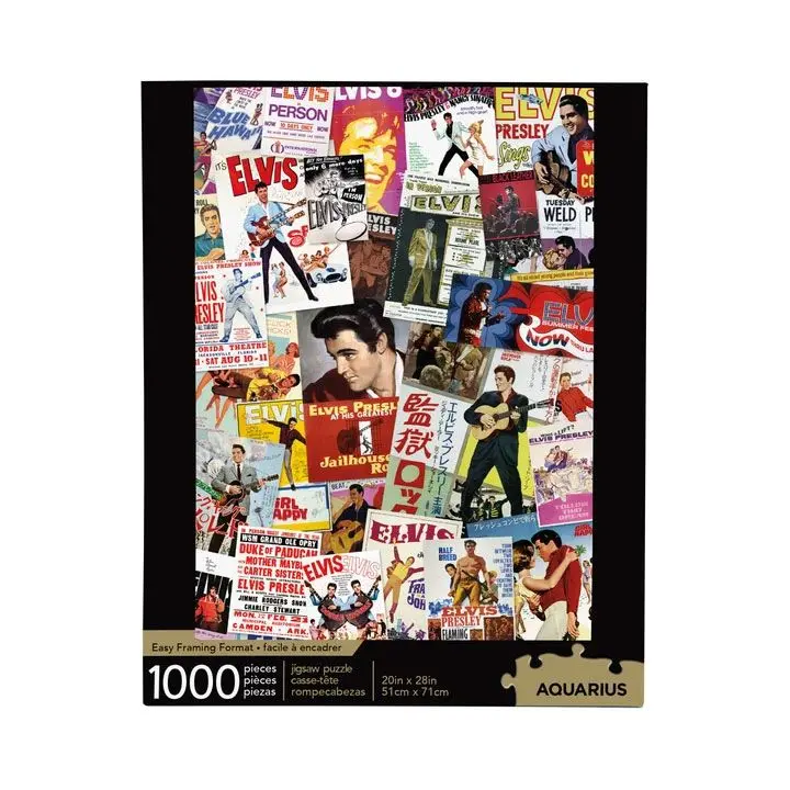 Elvis Presley Movie Poster Collage puzzle (1000 darab) termékfotó