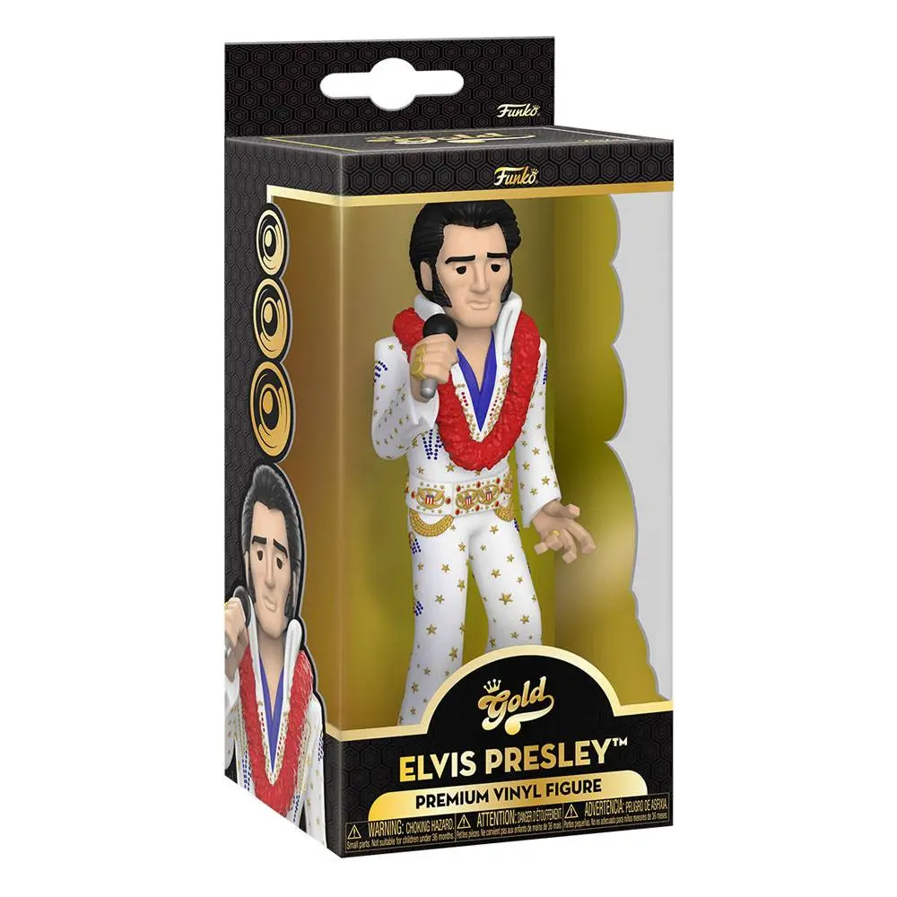 Elvis Vinyl Gold figura 13 cm termékfotó