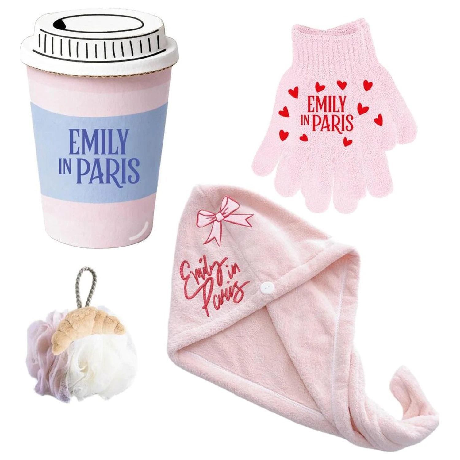 Emily in Paris fürdőcsomag termékfotó