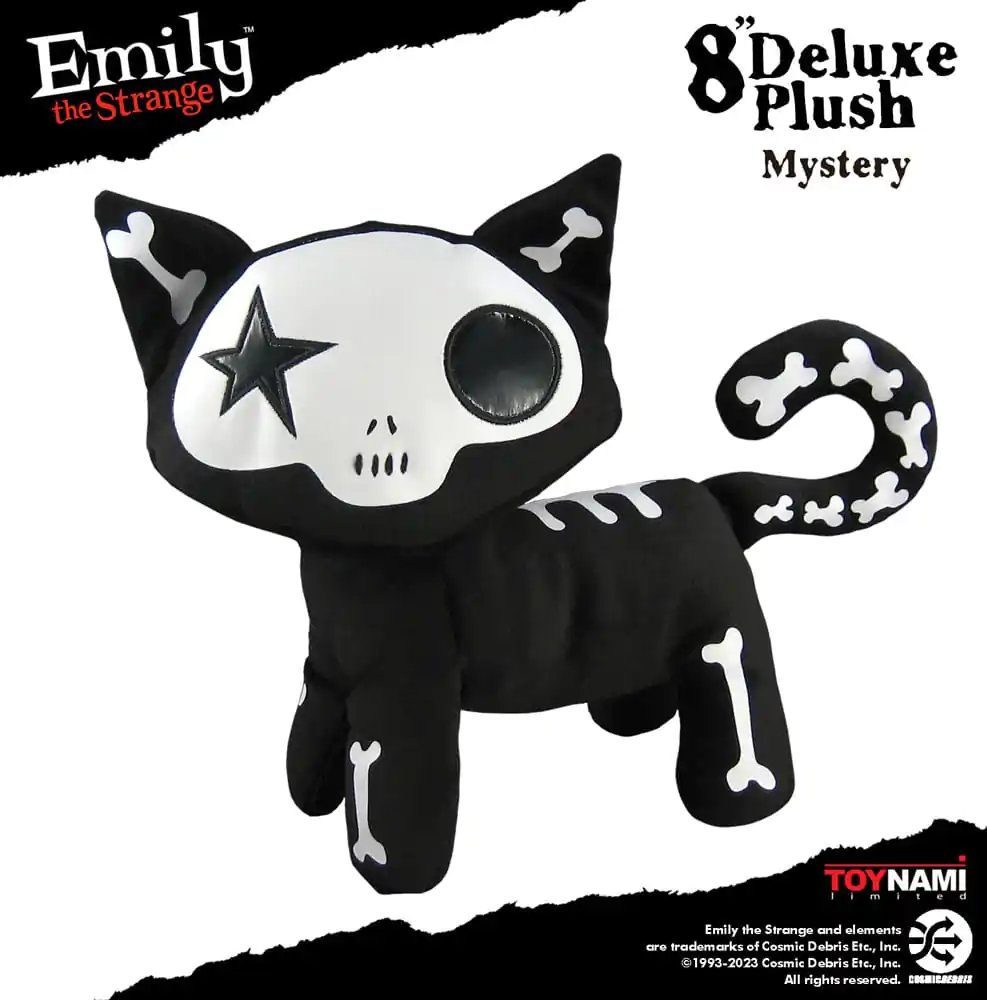 Emily the Strange Mystery plüss figura 20 cm termékfotó