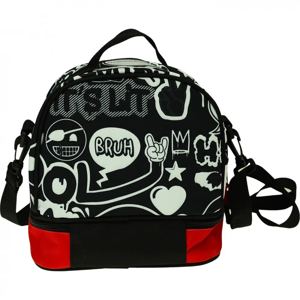 Emoji thermo uzsonnás táska 21 cm termékfotó