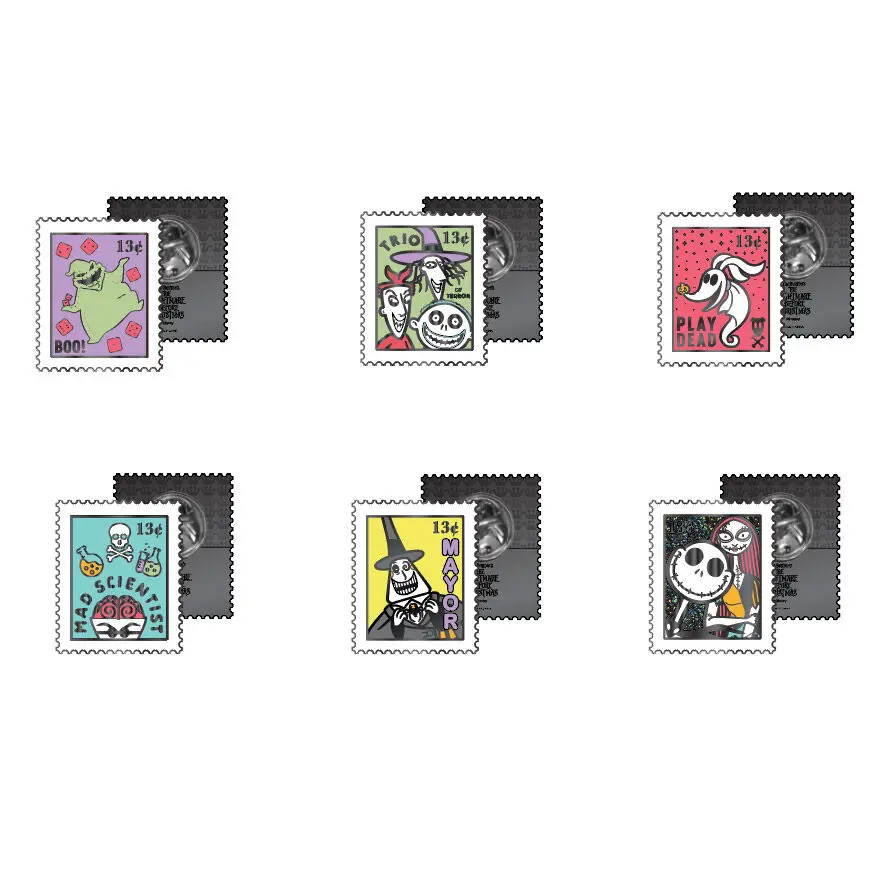 Nightmare Before Christmas POP! Enamel Pins Stamps 4 cm termékfotó