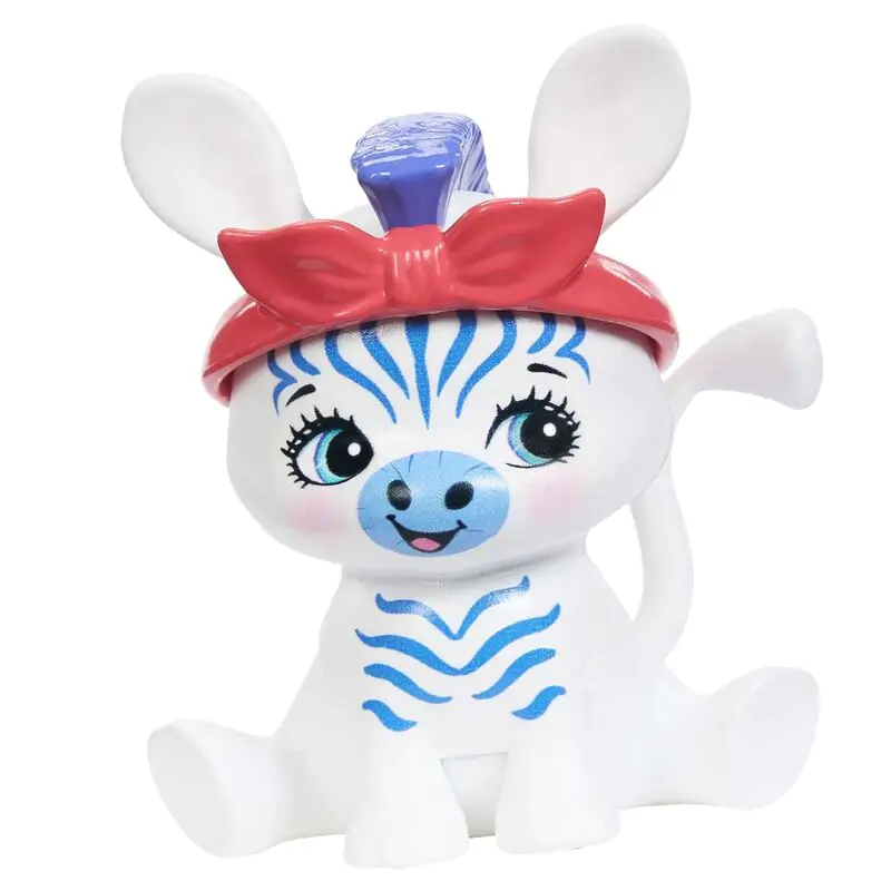 Enchantimals Glam Party Ladonna játék baba Zemirah Zebra játék baba termékfotó