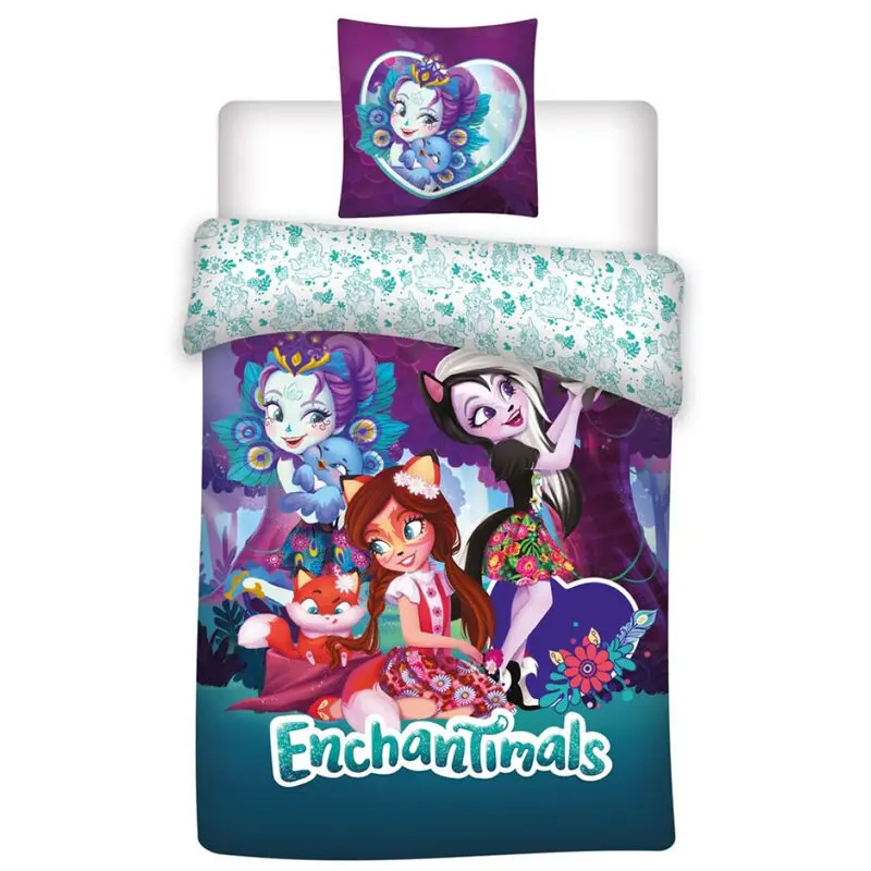 Enchantimals mikroszálas ágyneműhuzat 90cm termékfotó