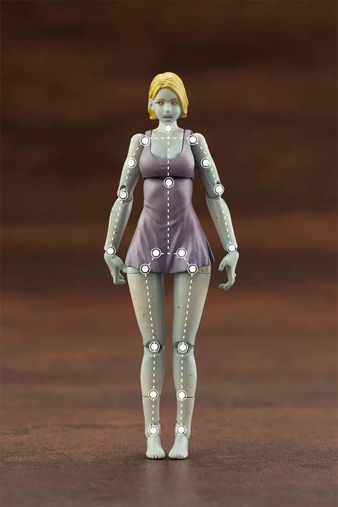 End of Heroes 1/24 Zombinoid Fallen Queen Műanyag modell készlet 7 cm termékfotó