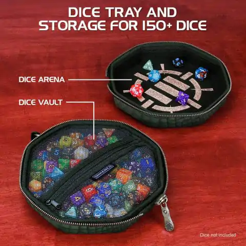 Enhance Tabletop Collector&#039;s Edition Green dobókocka tartó termékfotó