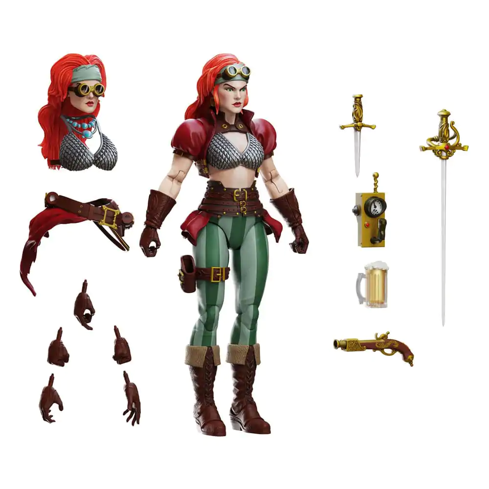 Epic H.A.C.K.S. 1/12 Red Sonja Steampunk akciófigura termékfotó