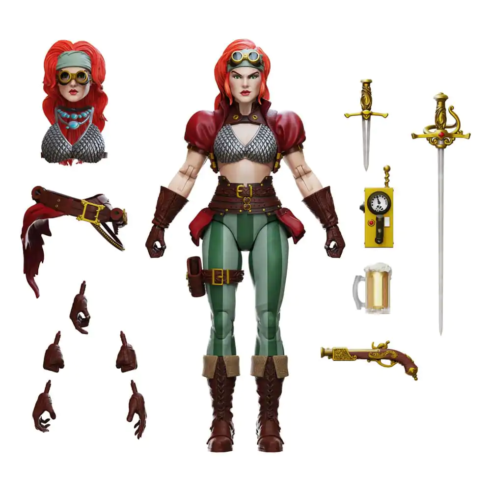 Epic H.A.C.K.S. 1/12 Red Sonja Steampunk akciófigura termékfotó