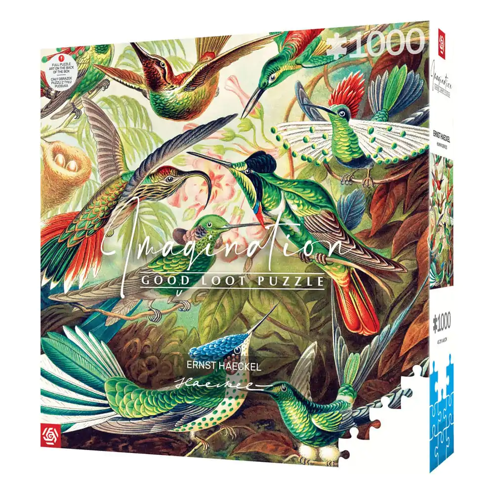 Ernst Haeckel Imagination Hummingbirds/Kolibry puzzle (1000 darab) termékfotó