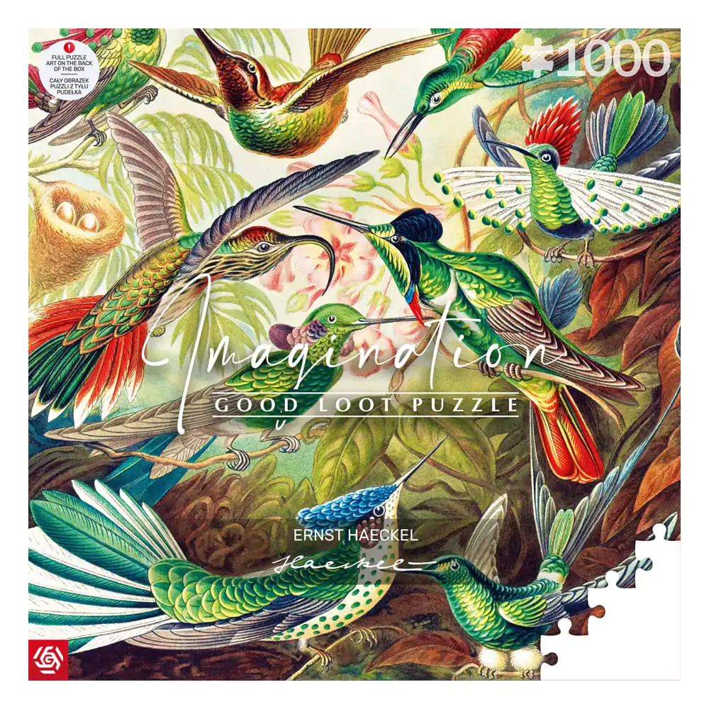 Ernst Haeckel Imagination Hummingbirds/Kolibry puzzle (1000 darab) termékfotó