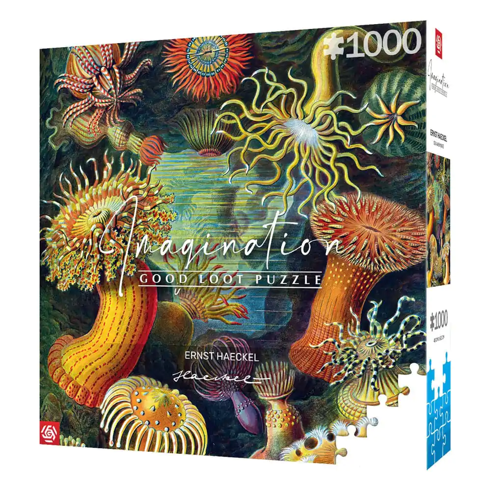 Ernst Haeckel Imagination Sea Anemones/Stworzenia morskie puzzle (1000 darab) termékfotó