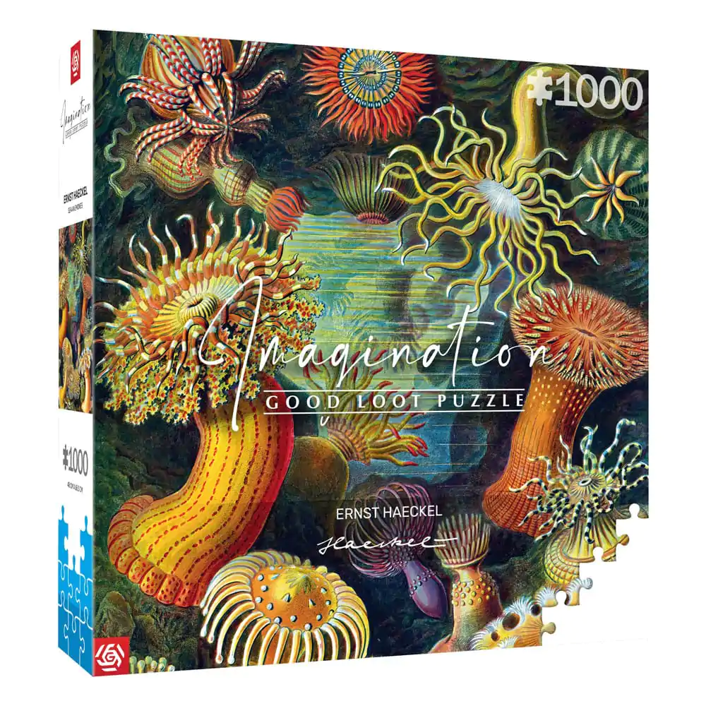 Ernst Haeckel Imagination Sea Anemones/Stworzenia morskie puzzle (1000 darab) termékfotó