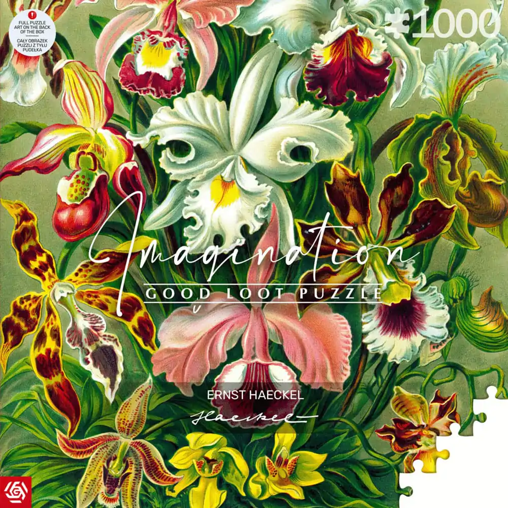 Ernst Haeckel Orchid puzzle (1000 darab) termékfotó