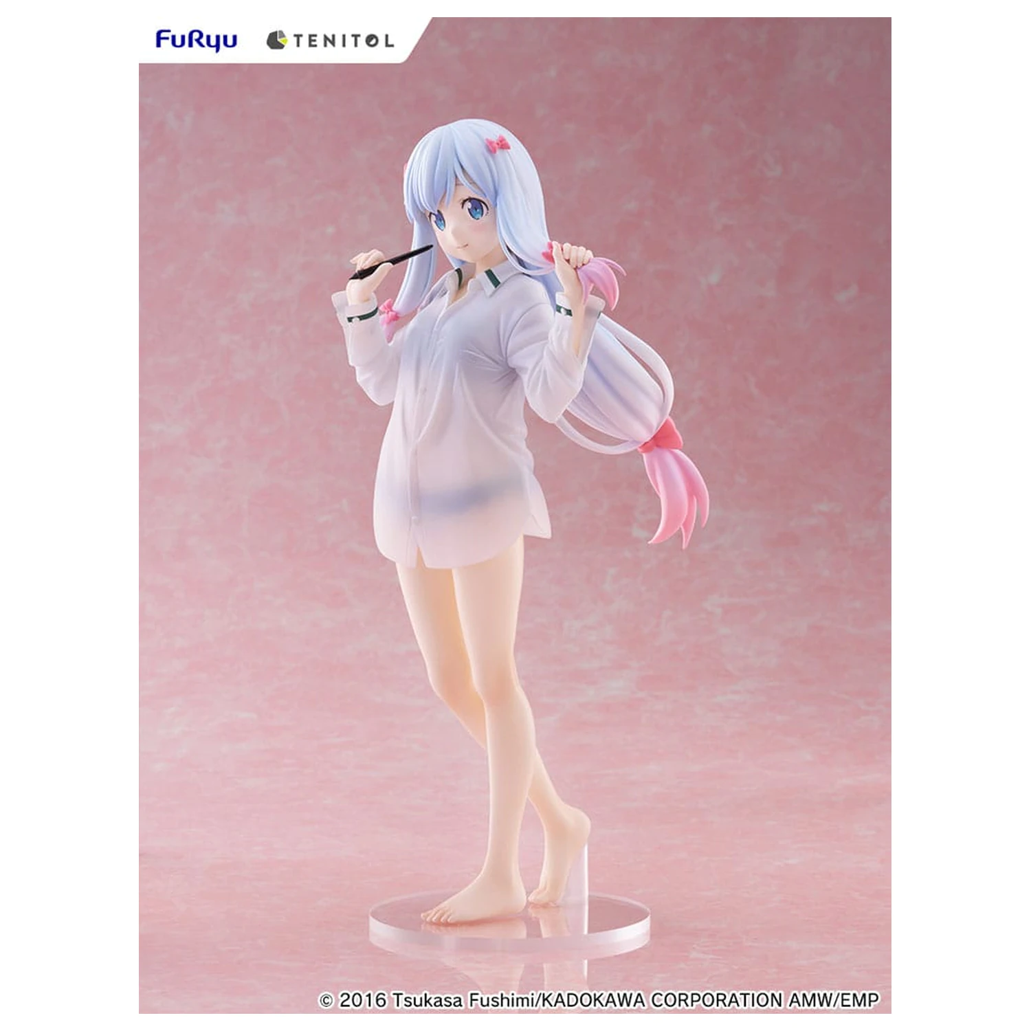 Eromanga Sensei Tenitol Tall PVC szobor figura Sagiri Izumi Shirts Ver. 30 cm  termékfotó