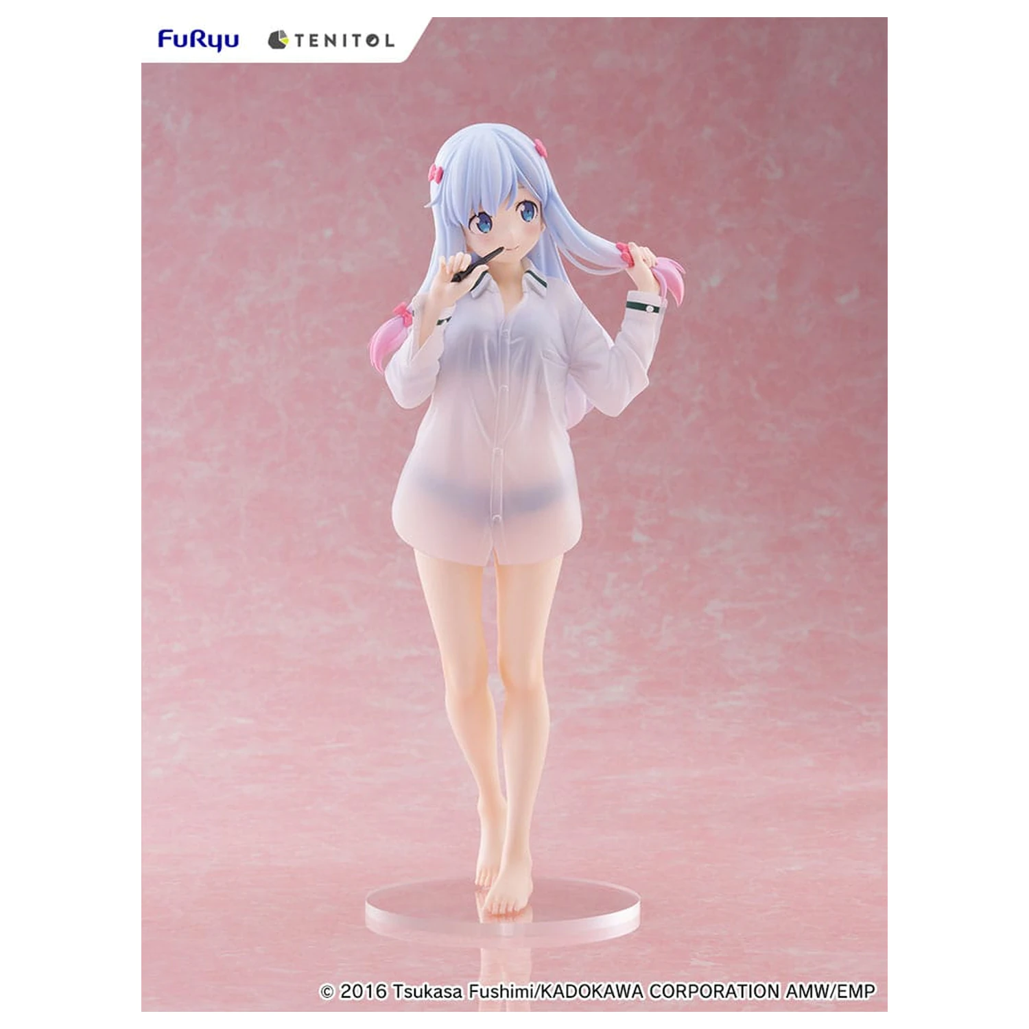 Eromanga Sensei Tenitol Tall PVC szobor figura Sagiri Izumi Shirts Ver. 30 cm  termékfotó