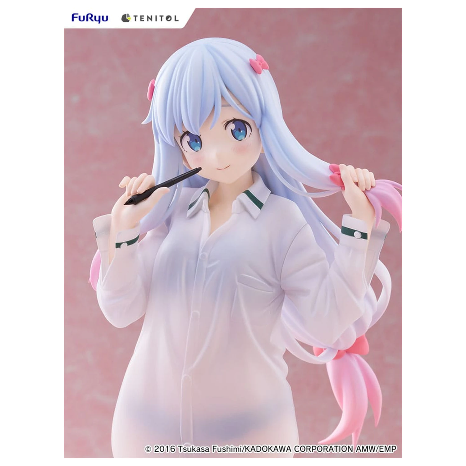 Eromanga Sensei Tenitol Tall PVC szobor figura Sagiri Izumi Shirts Ver. 30 cm  termékfotó