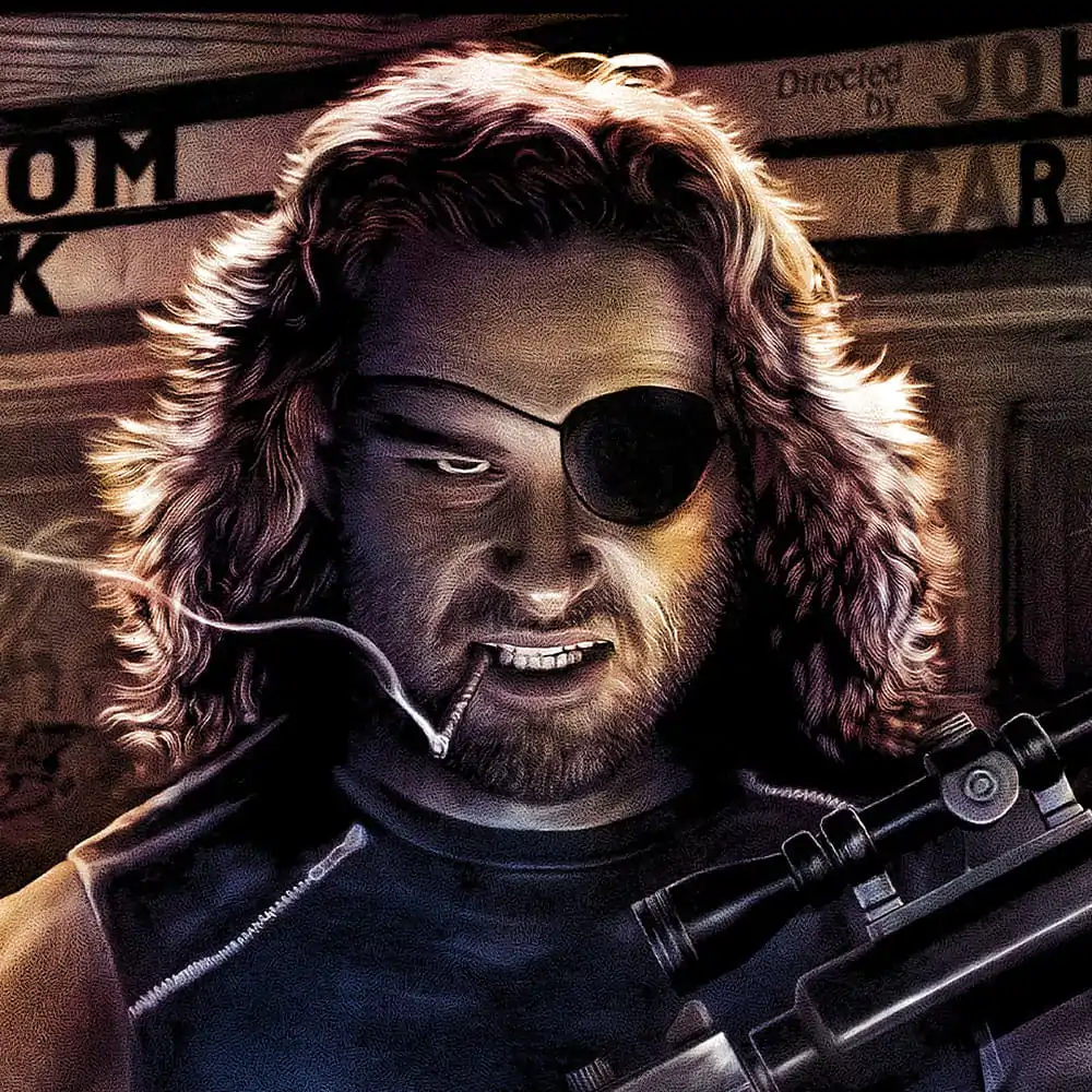 Die Klapperschlange Kunstdruck Snake Plissken 46 x 61 cm - ungerahmt termékfotó