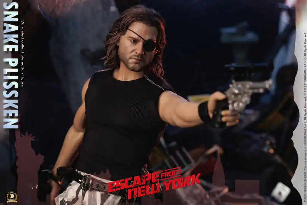 Escape from New York Crown Series 1/6 Snake Plissken (Real Hair Version) akciófigura 30 cm termékfotó