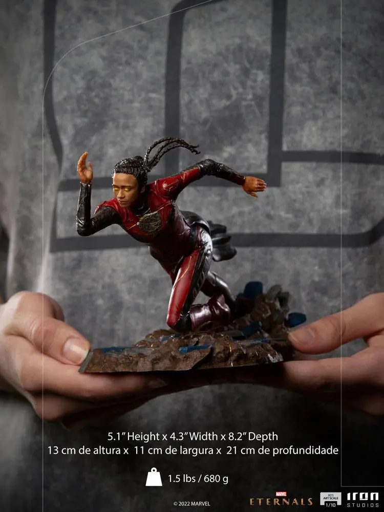 Eternals BDS Art Scale 1/10 Makkari szobor figura 13 cm termékfotó