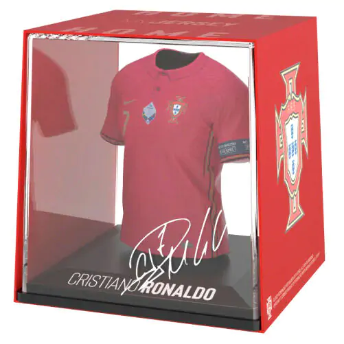 Euro 2020 Ronaldo mini póló figura termékfotó