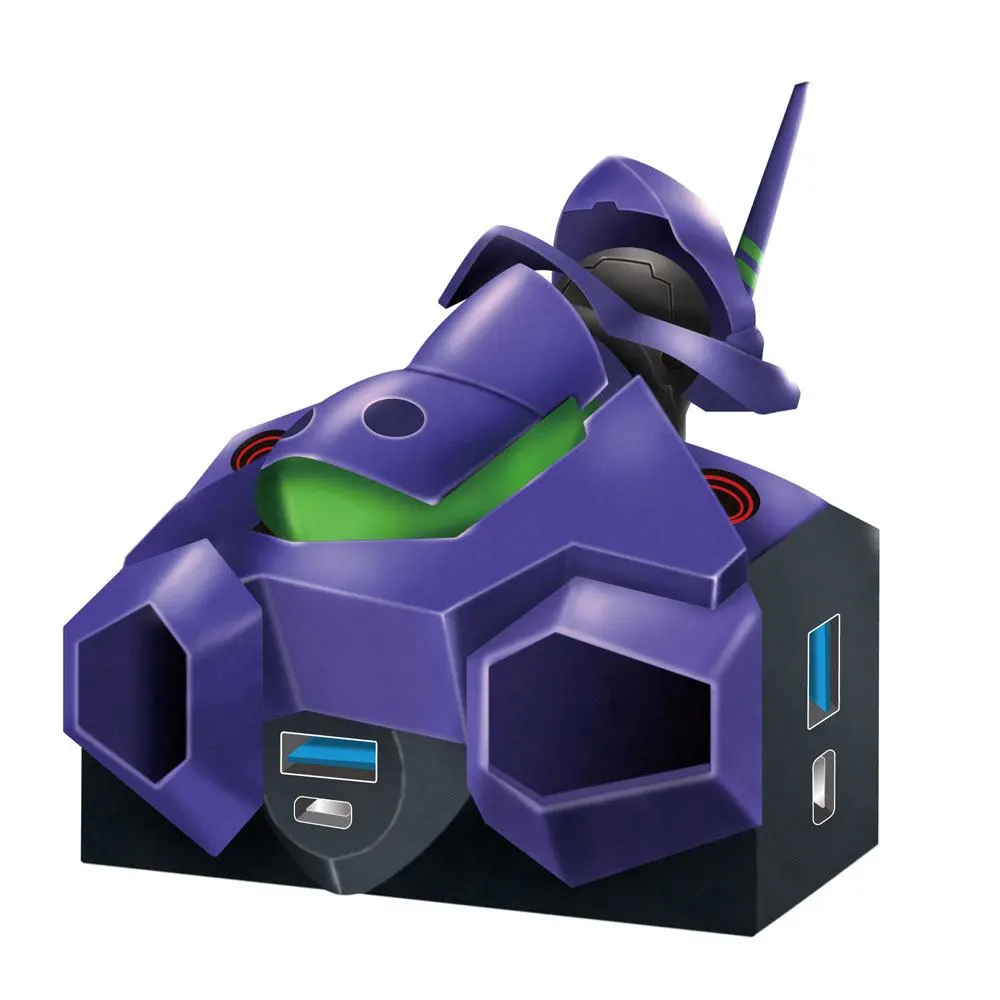 Evangelion 1.0 You Are (Not) Alone USB Hub EVA-01 9 cm termékfotó