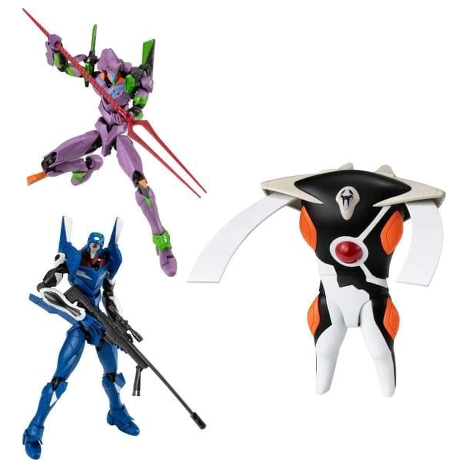 Evangelion 14th Angel Zeruel 3 db-os figura csomag 13cm termékfotó