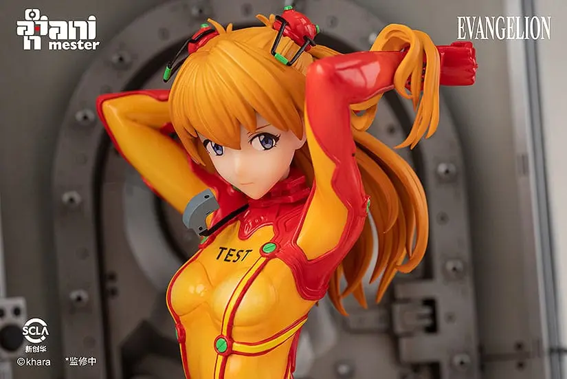 Evangelion: 2.0 You Can (Not) Advance 1/7 Asuka Shikinami Langley szobor figura 23 cm termékfotó