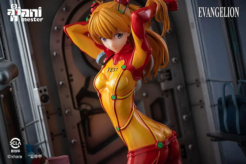 Evangelion: 2.0 You Can (Not) Advance 1/7 Asuka Shikinami Langley szobor figura 23 cm termékfotó