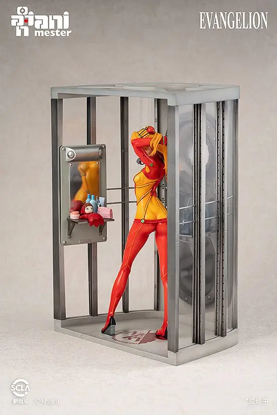 Evangelion: 2.0 You Can (Not) Advance 1/7 Asuka Shikinami Langley szobor figura 23 cm termékfotó