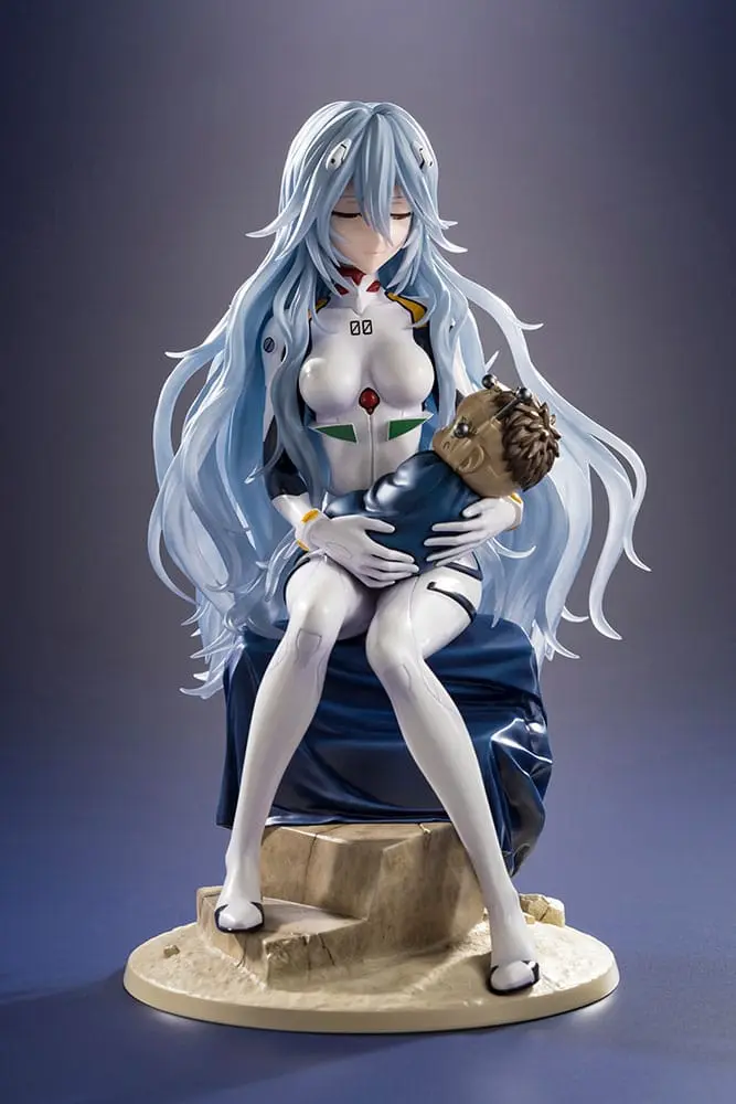 Evangelion: 3.0+1.0 Thrice Upon a Time PVC Statue 1/6 Rei Ayanami (Affectionate Gaze) 22 cm termékfotó