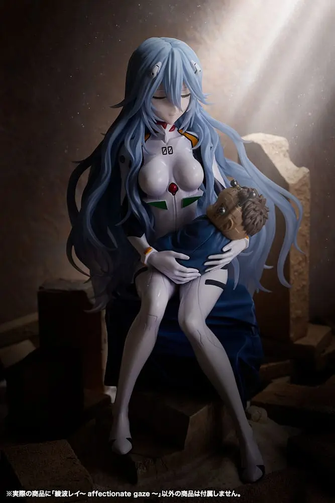 Evangelion: 3.0+1.0 Thrice Upon a Time 1/6 Rei Ayanami (Affectionate Gaze) PVC szobor figura 22 cm termékfotó