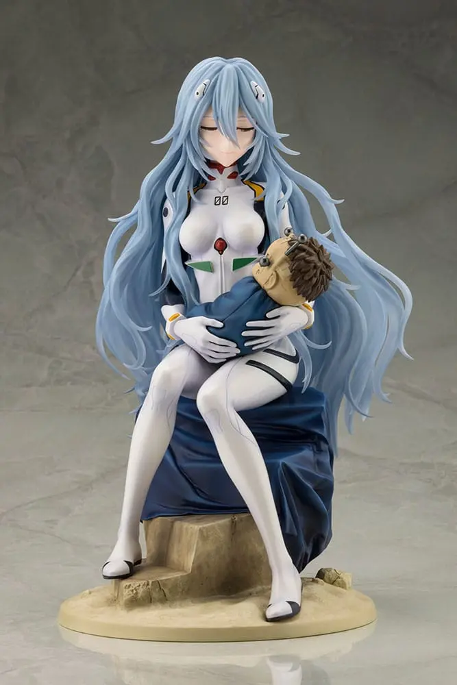 Evangelion: 3.0+1.0 Thrice Upon a Time 1/6 Rei Ayanami (Affectionate Gaze) PVC szobor figura 22 cm termékfotó