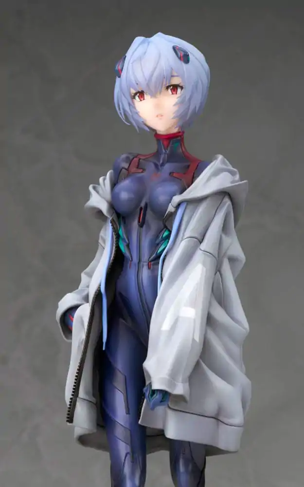 Evangelion: 3.0+1.0 Thrice Upon a Time 1/7 Tentative Name Rei Ayanami Millennials Illust Ver. PVC szobor figura 22 cm (re-run) termékfotó