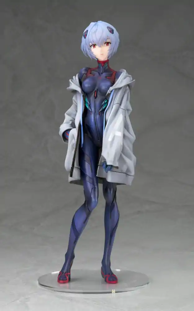 Evangelion: 3.0+1.0 Thrice Upon a Time 1/7 Tentative Name Rei Ayanami Millennials Illust Ver. PVC szobor figura 22 cm (re-run) termékfotó