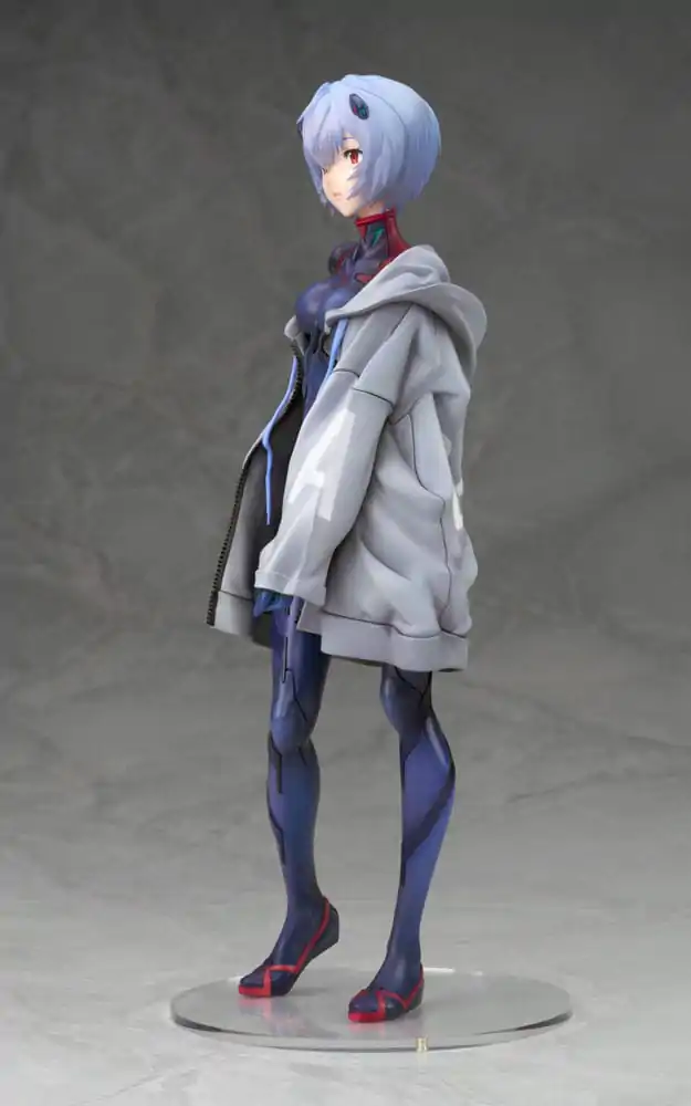 Evangelion: 3.0+1.0 Thrice Upon a Time 1/7 Tentative Name Rei Ayanami Millennials Illust Ver. PVC szobor figura 22 cm (re-run) termékfotó