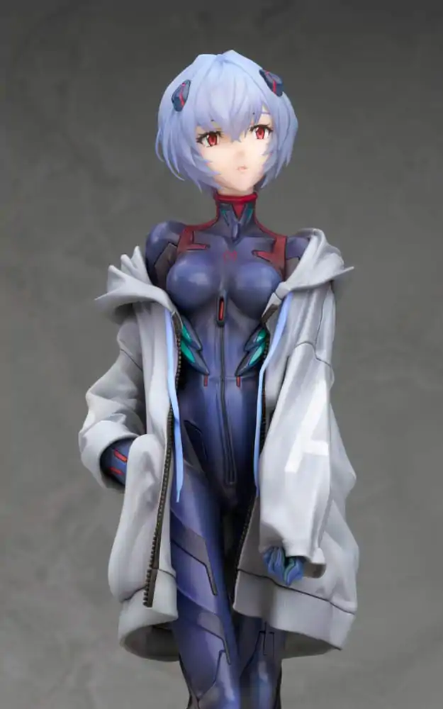 Evangelion: 3.0+1.0 Thrice Upon a Time 1/7 Tentative Name Rei Ayanami Millennials Illust Ver. PVC szobor figura 22 cm (re-run) termékfotó