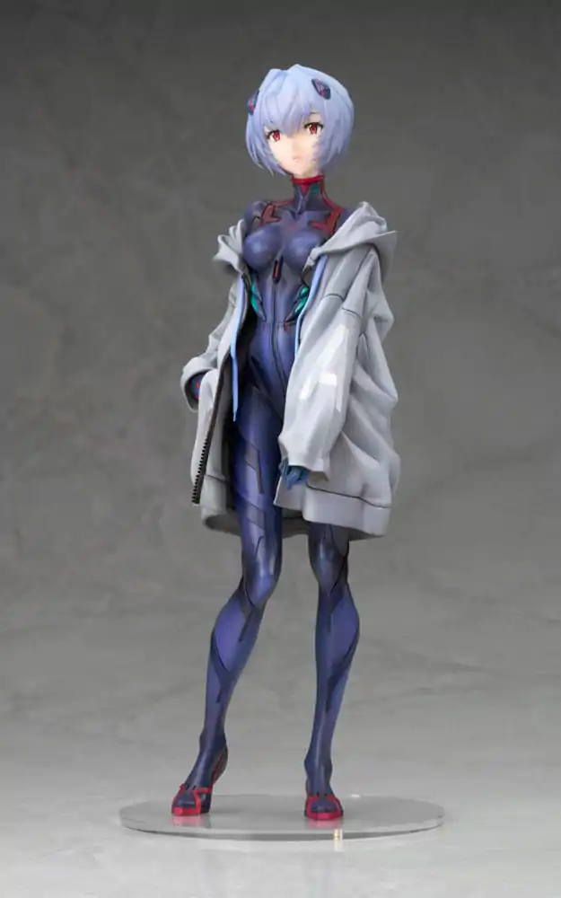 Evangelion: 3.0+1.0 Thrice Upon a Time 1/7 Tentative Name Rei Ayanami Millennials Illust Ver. PVC szobor figura 22 cm (re-run) termékfotó