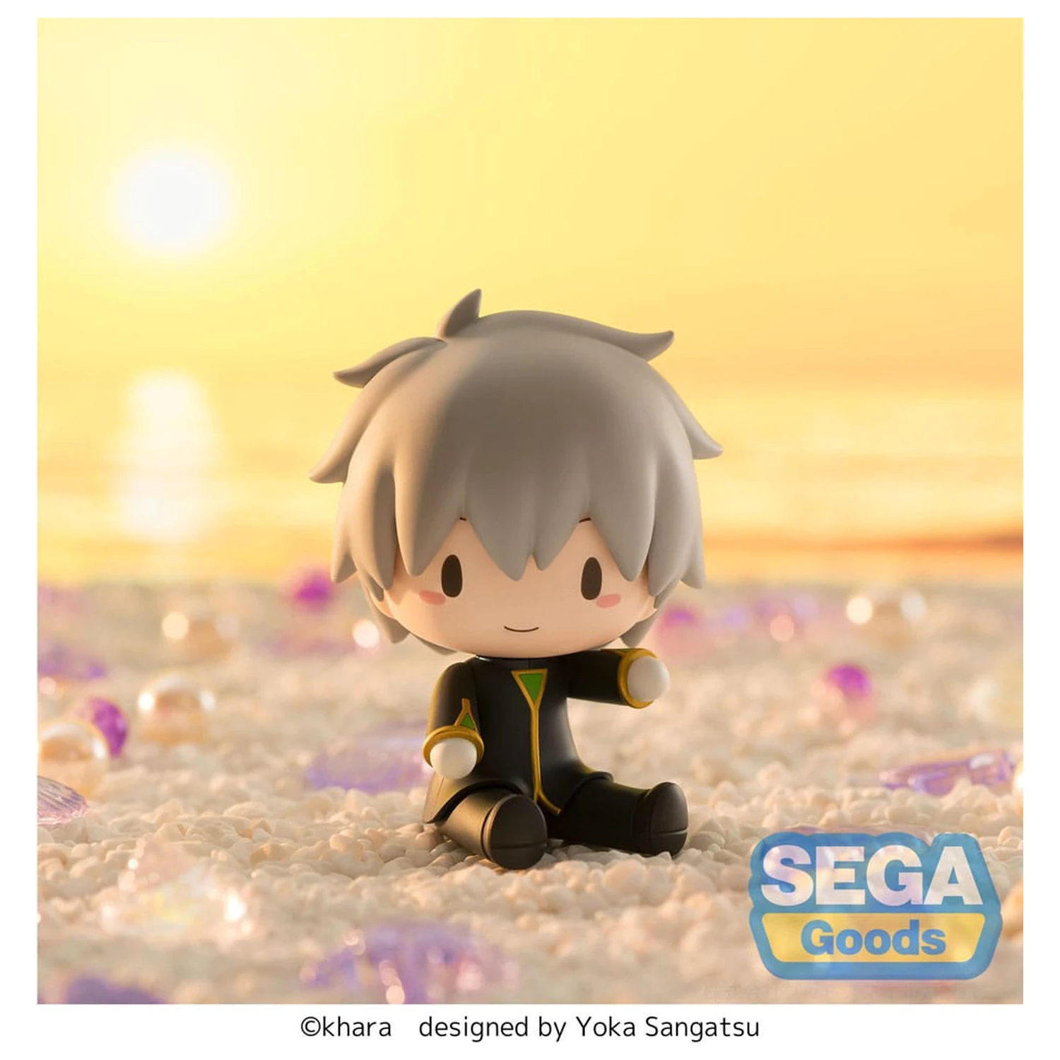 Evangelion: 3.0+1.0 Thrice Upon a Time Fuwa Petit Chibi figura Kaworu Commander Suit 8 cm  termékfotó