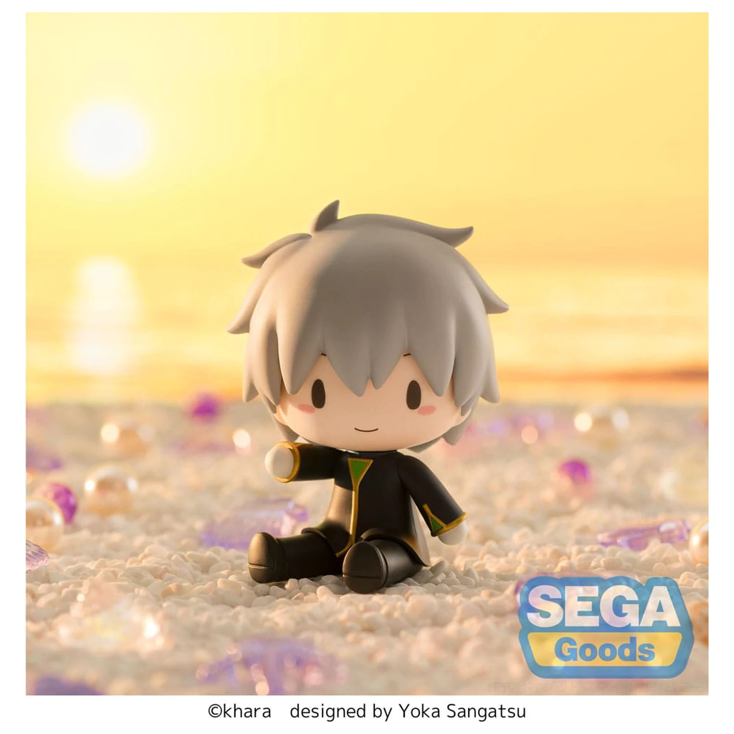 Evangelion: 3.0+1.0 Thrice Upon a Time Fuwa Petit Chibi figura Kaworu Commander Suit 8 cm  termékfotó