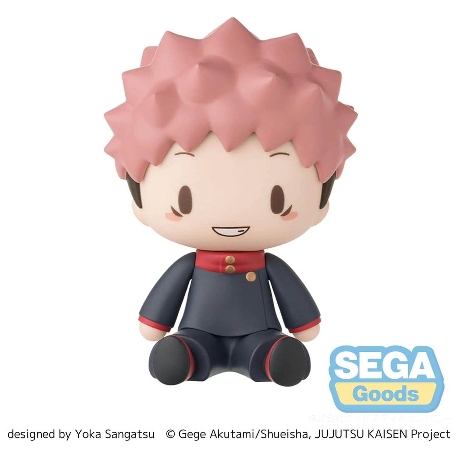 Jujutsu Kaisen Fuwa Petit Chibi Figura Yuji Itadori 8 cm termékfotó