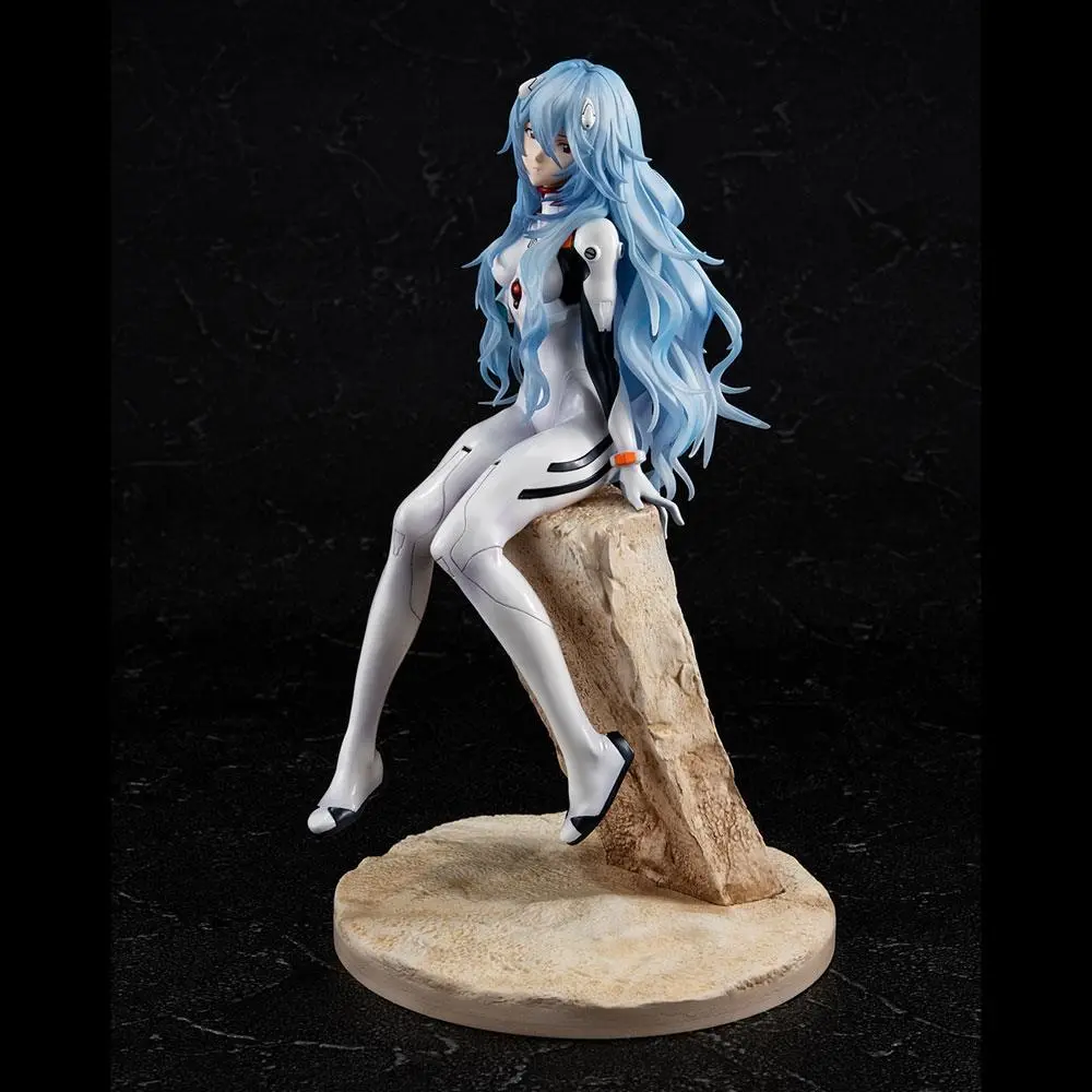 Evangelion: 3.0+1.0 Thrice Upon a Time G.E.M. Rei Ayanami PVC szobor figura 22 cm termékfotó