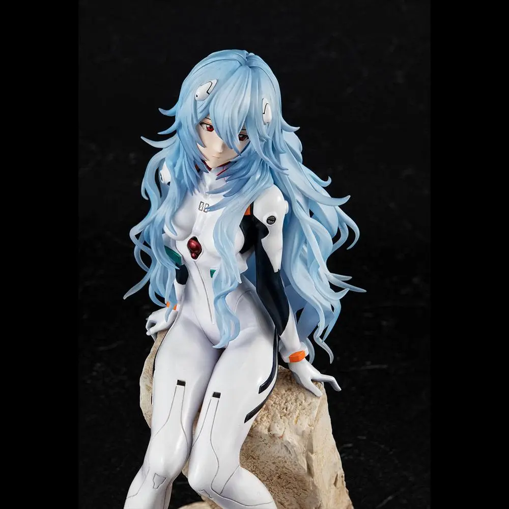 Evangelion: 3.0+1.0 Thrice Upon a Time G.E.M. Rei Ayanami PVC szobor figura 22 cm termékfotó