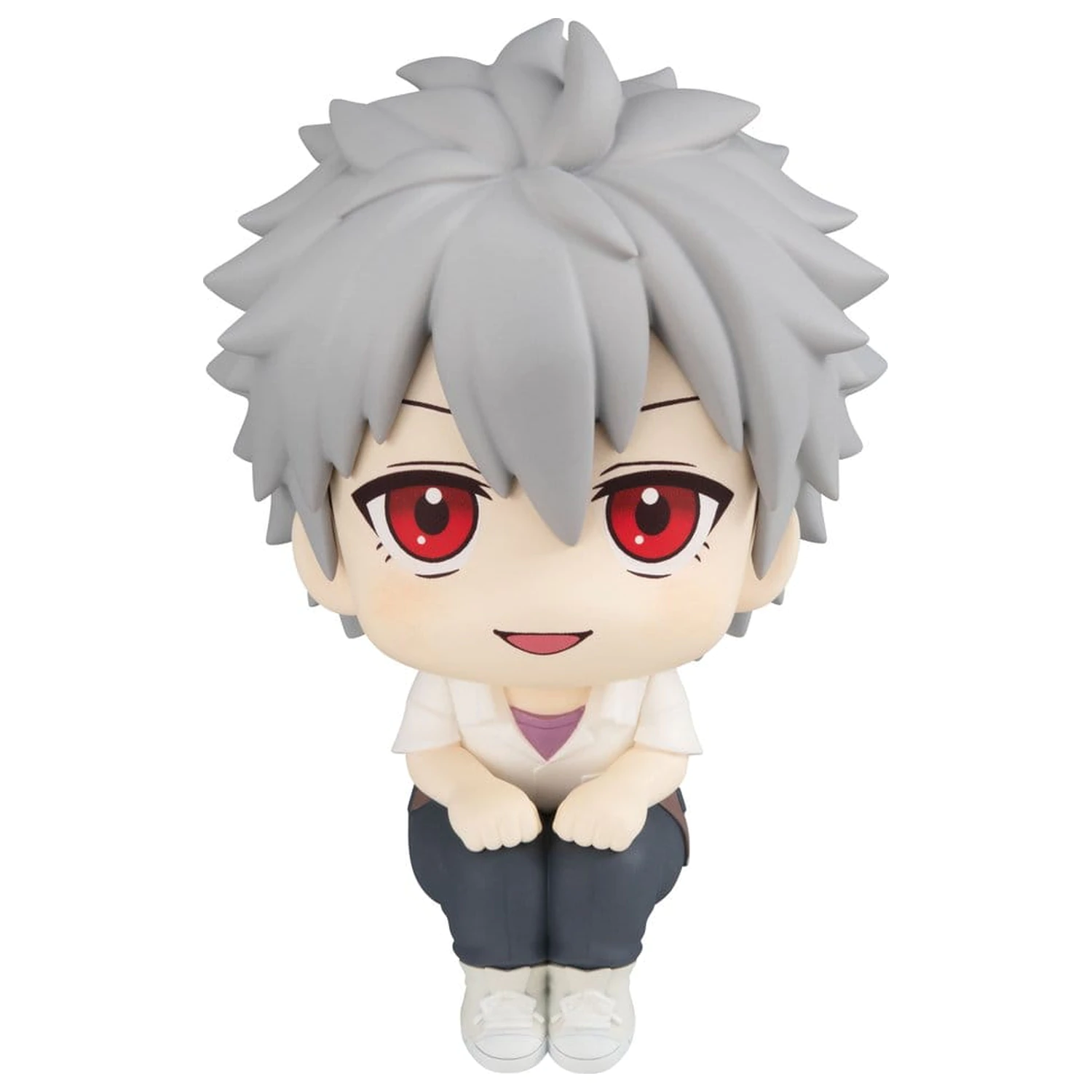 Evangelion: 3.0+1.0 Thrice Upon a Time Look Up PVC figura Kaworu Nagisa 11 cm (Repeat) termékfotó