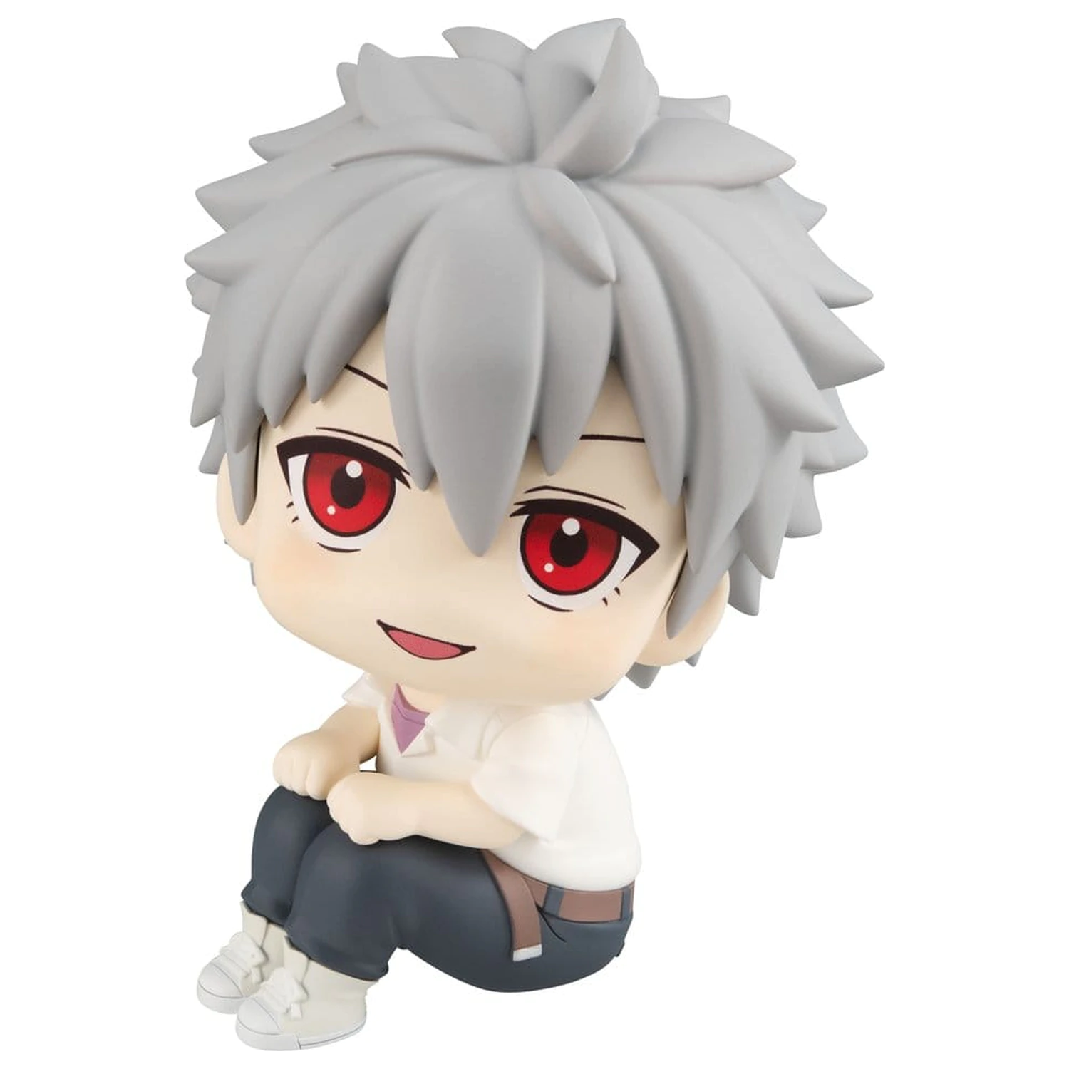 Evangelion: 3.0+1.0 Thrice Upon a Time Look Up PVC figura Kaworu Nagisa 11 cm (Repeat) termékfotó